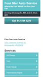 Mobile Screenshot of minneapolisvehicleservices.com